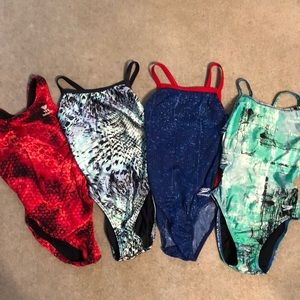Bundle of Speedo/TYR swim suits